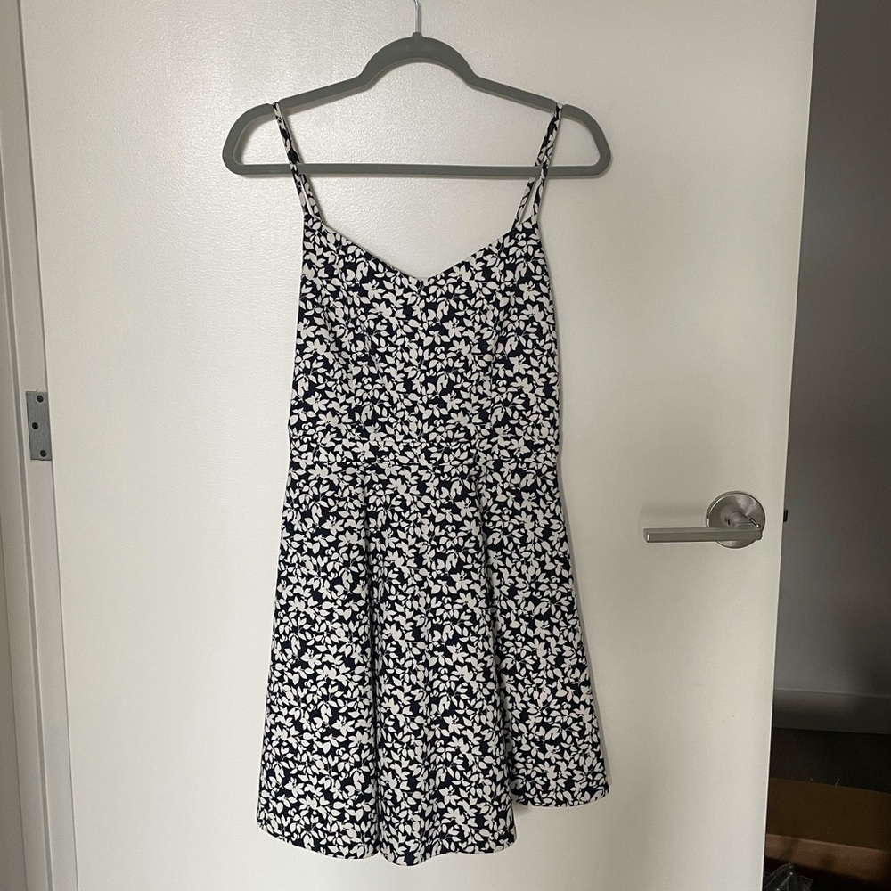 Joie Flower Blue Print Dress Mini